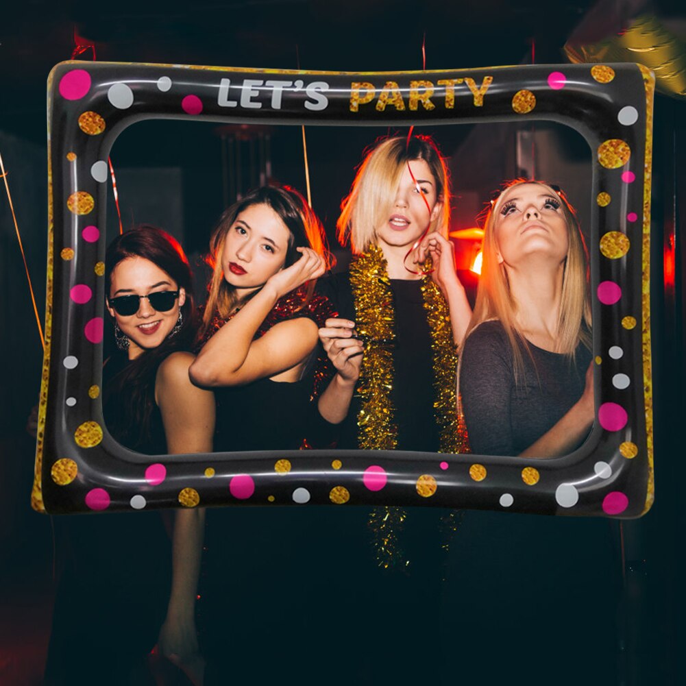 PVC Inflatable Frame Photo Booth Props Selfie Picture Frame Inflatable Photo Frame for Birthday Baby Shower Wedding Carnival#38