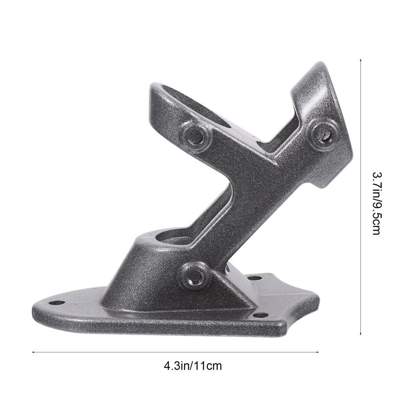 2 ensemble drapeau support pour mât affichage Durable support en aluminium support support drapeau pôle support