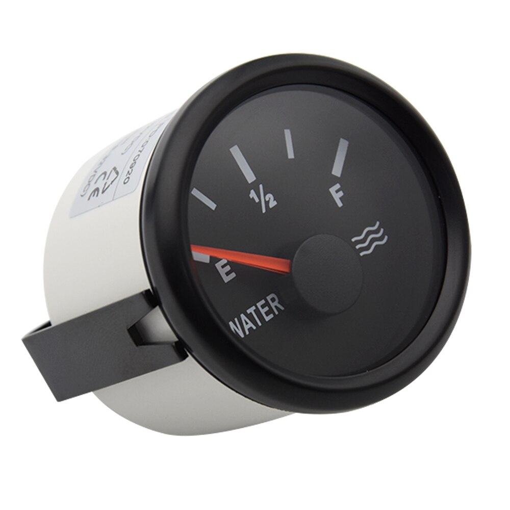 52Mm Water Level Gauge Meter 0-190ohm 240-33ohm Met Rode Backlight 12V/24V