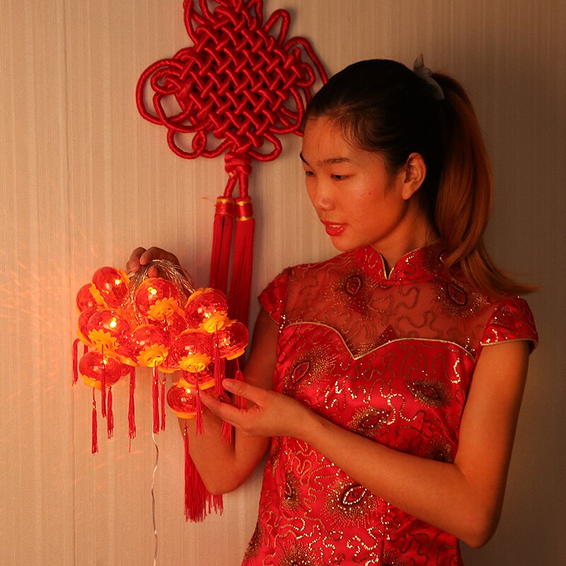 licht ronde lantaarn fairy string lights forNew Jaar Festival Bruiloft Kerstverlichting outdoor led Decoratie