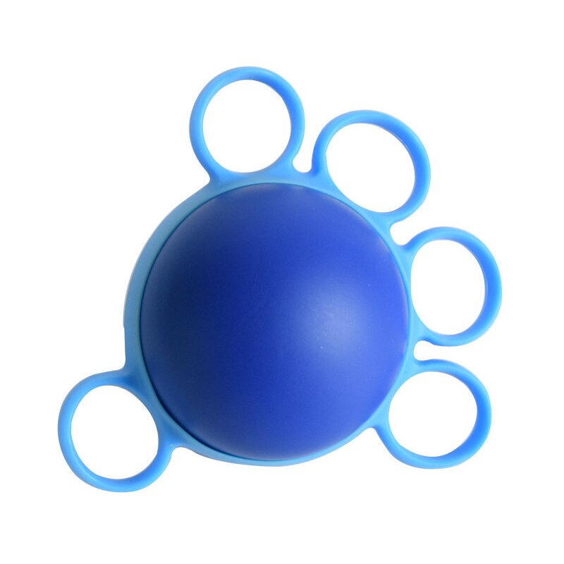 10/25 £ Finger Griff-Ball Massage Rehabilitation Ausbildung Ältere ÜSpund Ball Hand Finger Festigkeit Kreis Griff Gerät: 10lbssilicone Ärmel