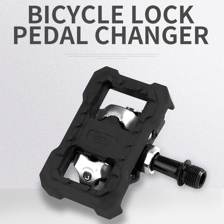 Richy -PD22 Spd Cleat Platte Pedaal Mtb Mountainbike Pedaal Voor M520 M540 M8000 M9000 Klikpedalen