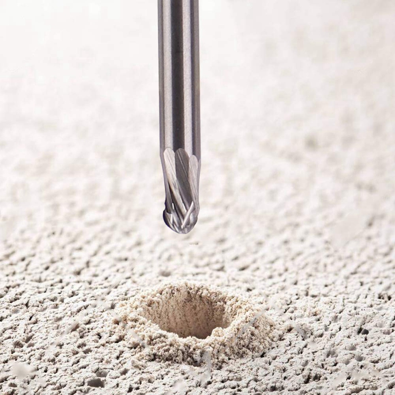 ! 25Pcs Rotary Cutters,End Mill Rotary Steel Bit Files Diamond Drill Bits,Rotary Tool With 1/8Inch Shank For DIY Carpen