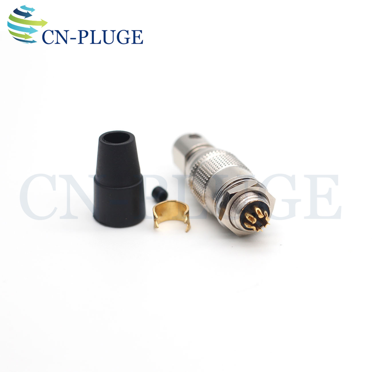 Hirose connector 6 pin, plug socket HR10A-7P-6P (73) / HR10A-7R-6S (73) industrial camera connector,