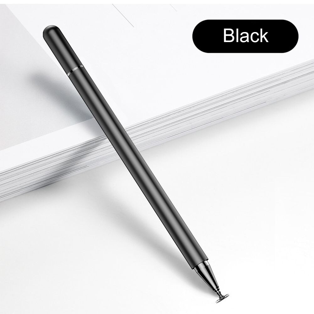 Lapiz Tactil Para Tablet For iPad Stylus Pen Tablet Pen Caneta Touch Stylet Pour écran Tactile Rysik Do Telefonu Lapiz Tactil: Black