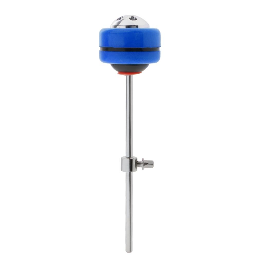 Batteur rond pratique pour batterie de basse, pour remplacement de Percussion de batteur: Bleu