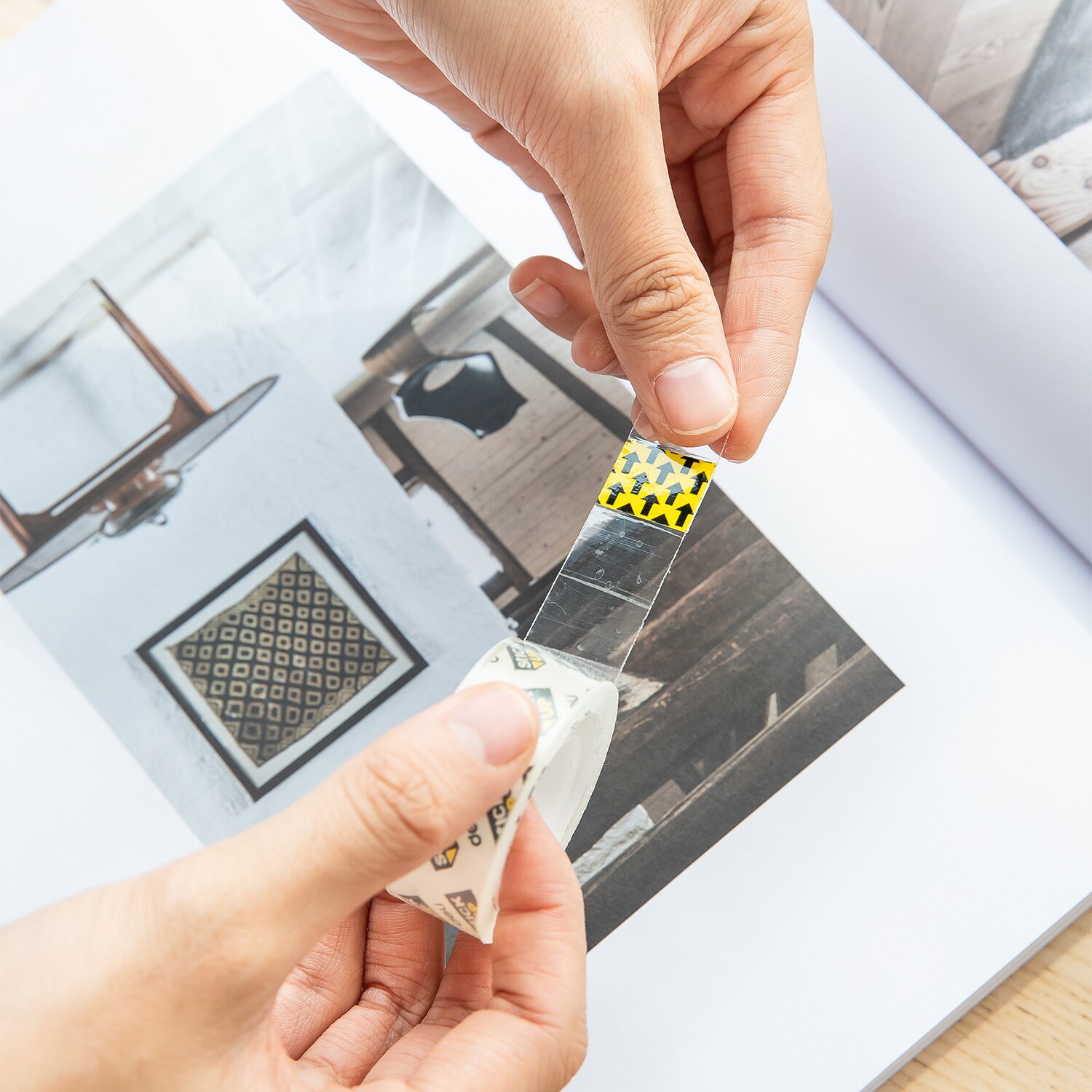 Deli Briefpapier Tape Transparante Super Clear Tapes Acryl Lijm Sterke Niet Giftig Formule Office School Supply E30014 E30015