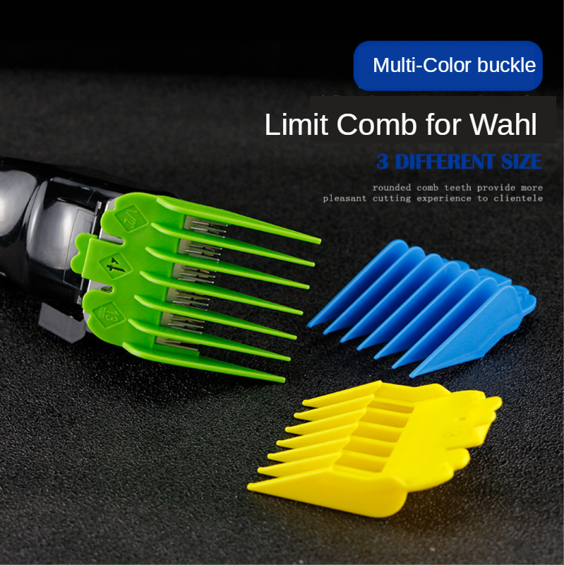3Pcs Universal Hair Clipper Limit Comb Guide Attachment Size Barber Replacement For Wahl Set 10mm/13mm/16mm G0427