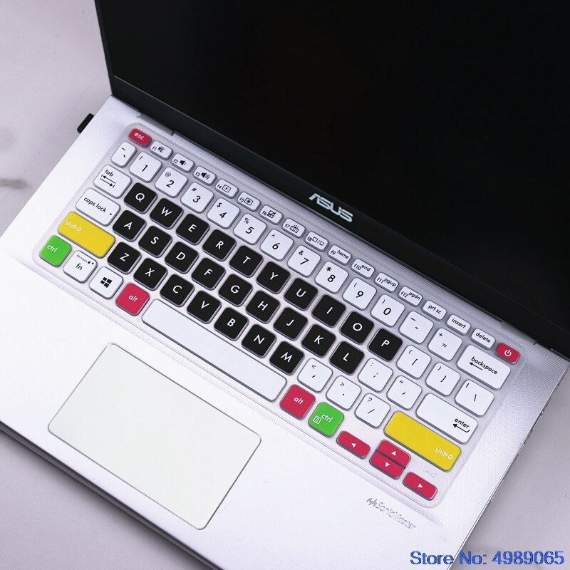 Pour ASUS VivoBook 14 R424DA R424FL R424FA X409UB X412FL x412fa R424 DA FL FA 14 ''Silicone housse de clavier d'ordinateur portable protecteur de peau