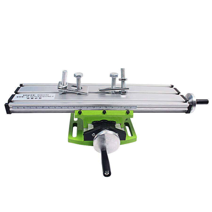 Miniature Precision Multifunction Milling Machine Bench Drill Vise Fixture Worktable X Y-axis Adjustment Coordinate Table