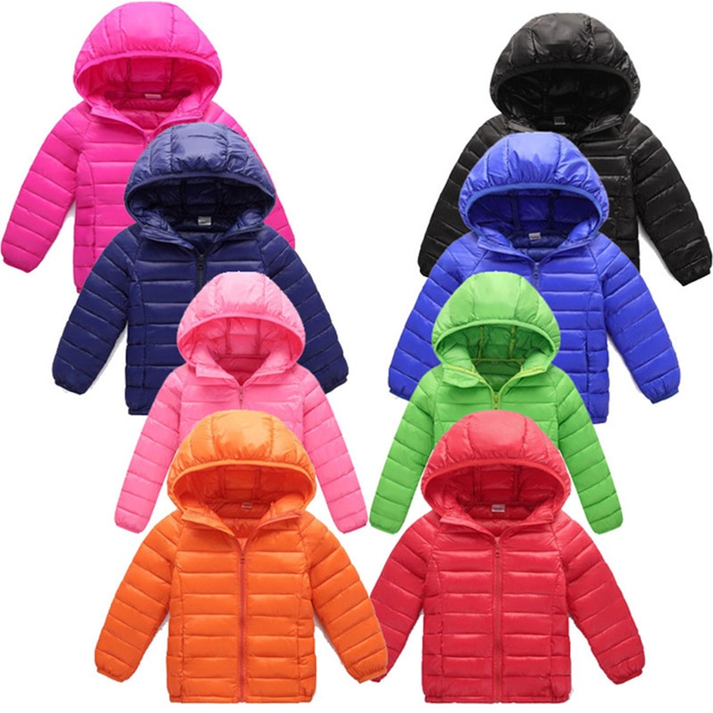 2-12 Jaar Herfst Winter Kids Down Jassen Voor Meisjes Kinderen Kleding Warm Down Jassen Voor Jongens Peuter Meisjes bovenkleding Kleding