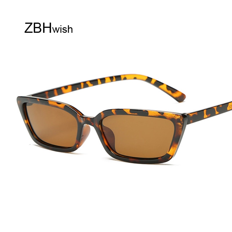 Gafas de sol cuadradas de de de lujo de de gafas triangulares estrechas pequeñas gafas de sol Vintage para mujer