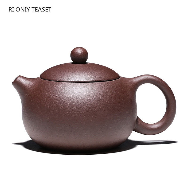 170ml Chinese Yixing Purple Clay Teapots Classic Xishi Tea Pot 188 Ball Hole Filter Kettle Master Handmade Zisha Teaware