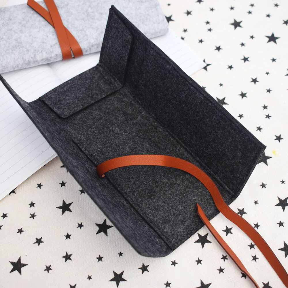 Draagbare Roll School Etui Vilten Doek Pen Tas Voor Meisjes Jongens Leuke Grote Pencilcase Doos Briefpapier School Kantoorbenodigdheden