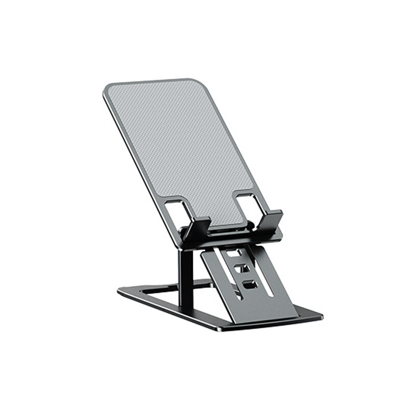 Tablet Stand For iPad Aluminium Adjustable Foldable Phone Holder For Nintendo Switch Stand: Dark gray