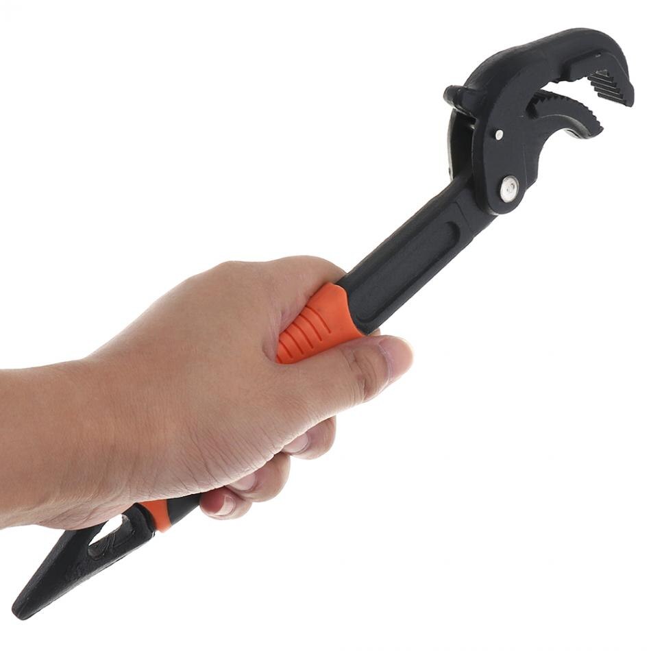 14-30 / 30-60mm 2 In 1 Universal Wrench Open End Spanner Set High-carbon Steel Snap N Grip Tool Plumber Multi Hand Tool