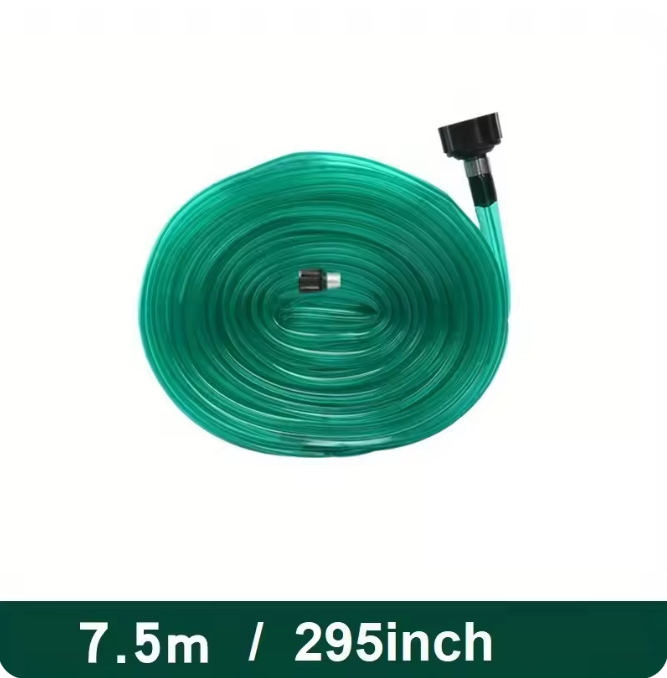 Sprinkler durchnässt Schlauch Tropfschlauch Sprinkler einstellen Garten Rasen Bewässerung Bewässerung Sprühschlauch für Garten Rasen Bewässerungssystem: Weiß