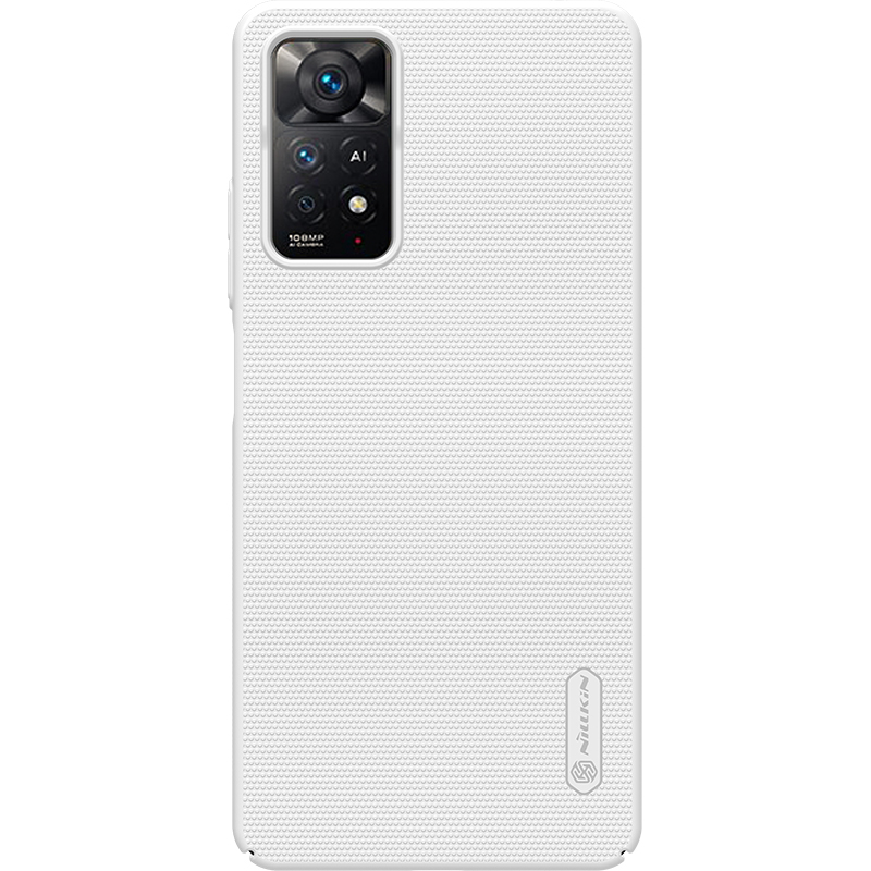 Dla Xiaomi Redmi Note 11 Pro 5G sprawa Nillkin Super matowa tarcza szczupła pokrywa dla Xiaomi Redmi uwaga 11 Pro Plus 11S globalna obudowa: Redmi Note 11s / WHITE