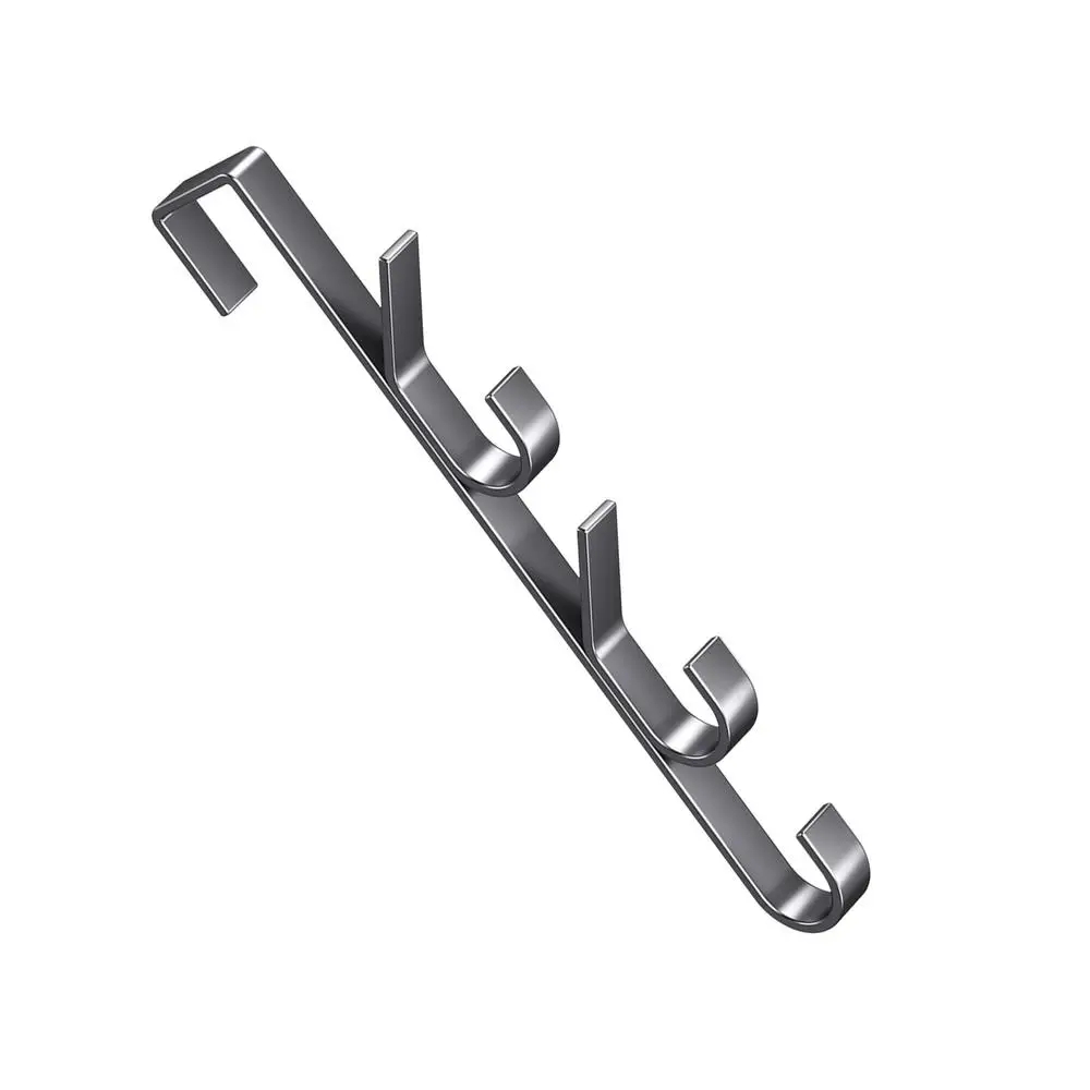 Ganchos para puerta encima de la puerta, ganchos resistentes de acero al carbono para colgar ropa multifuncional, gancho de almacenamiento de Vertical que ahorra espacio