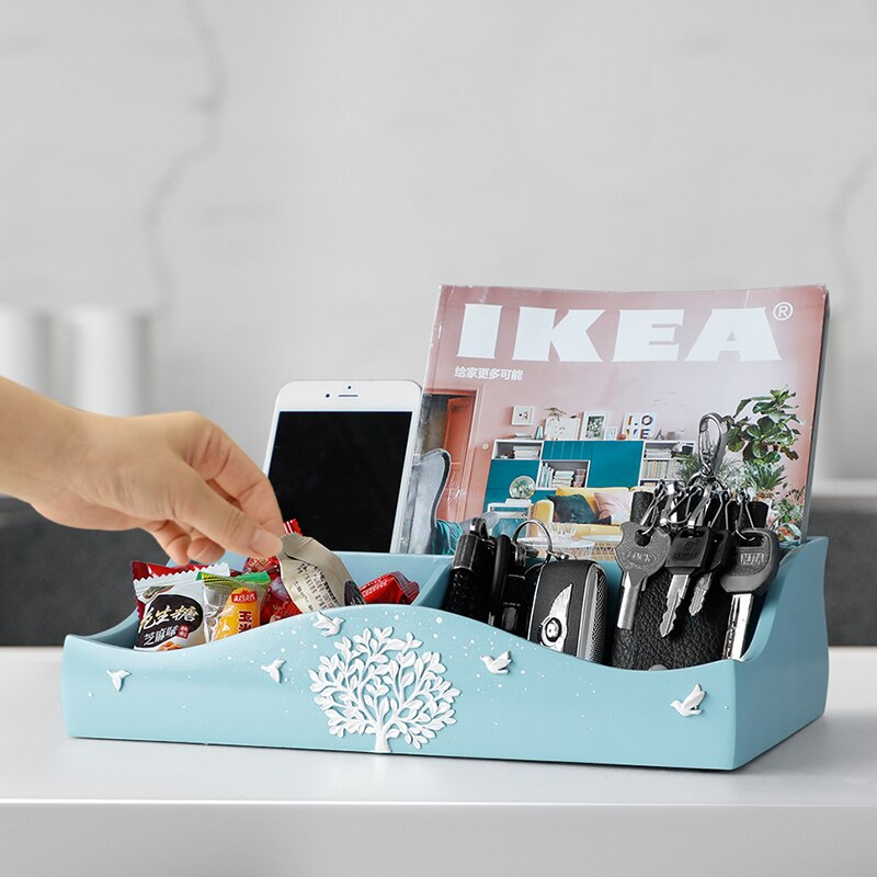 Domu biura na biurko wielu funkcjonalne przechowywanie pudełko monitor pilotem stoisko Organizer na biurko stół biurowy akcesoria organizacja domu robić przechowywania