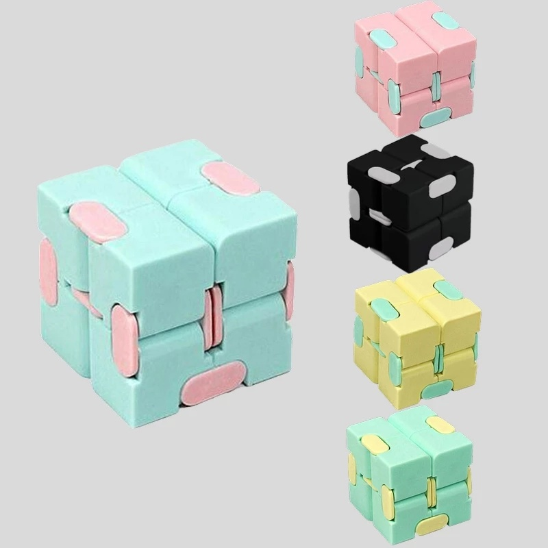 2022 Antistress Infinite Cube Infinity Cube Office Flip Cubic Puzzle Stress Reliever Toys Autism Toys Relax Toy for Adults