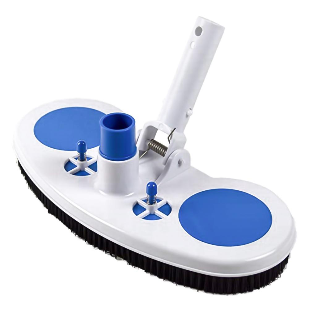 Swimming Pool Vacuum Cleaner Cleaning Tool Curved Suction Head Fountain Vacuum Cleaner Brush Fishpond Vacuum Brush