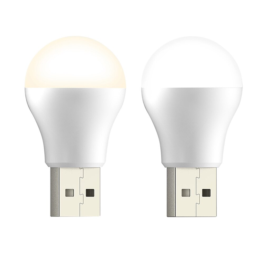 USB Plug Night Light USB Small Book Lamps LED Reading Light Eye Protection