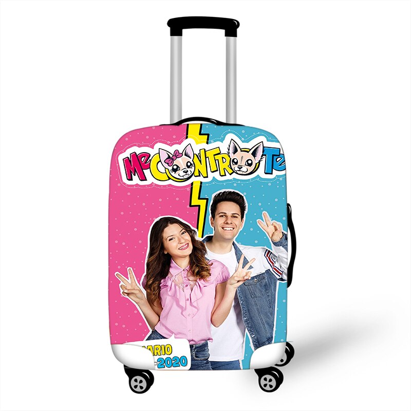 Me Contro Te Reizen Bagage Koffer Cover Trolley Tas Beschermhoes Mannen Vrouwen Elastische Koffer Cover
