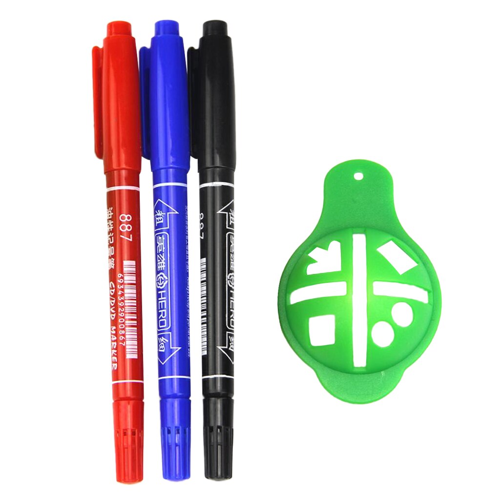 Golf Ball Line Marker Template Drawing Alignment Marks Putting Tool Liner for Putting Alignment