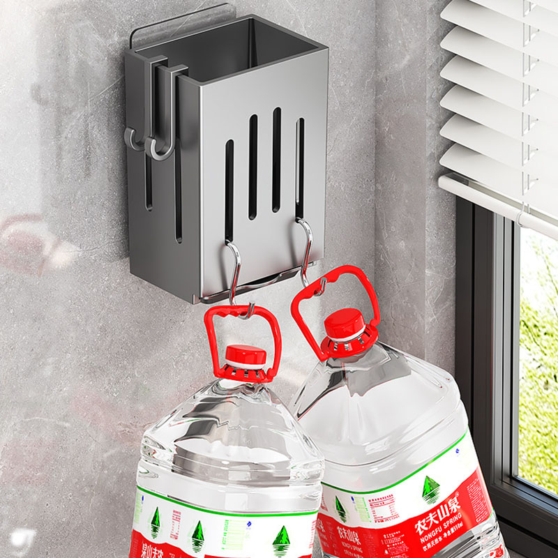 Wall Mounted Kitchen Cutlery Organizer Abs Plastic Chopsticks Spoon Holder Kitchen Utensil Drying Drain Rack Tableware Box ﻿