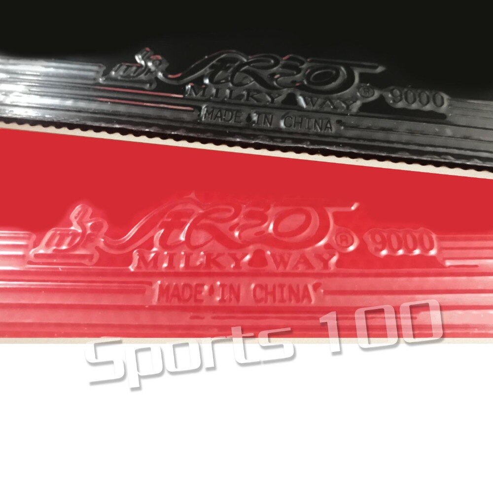 Yinhe 9000d 9000 d 9000- d kviser i bordtennis pingpong gummi gummi med svamp oppføringen