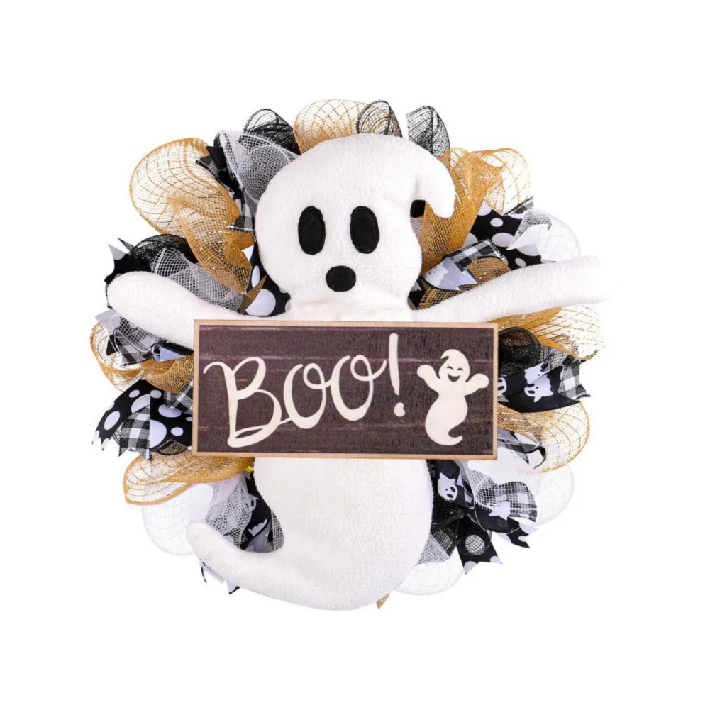 Halloween-Türhänger 2D Gruseliges Party-Banner Aus Polyester 180x90 Cm – Perfekt Für Wohnzimmer, Festivalschmuck & Gruselige Stimmung