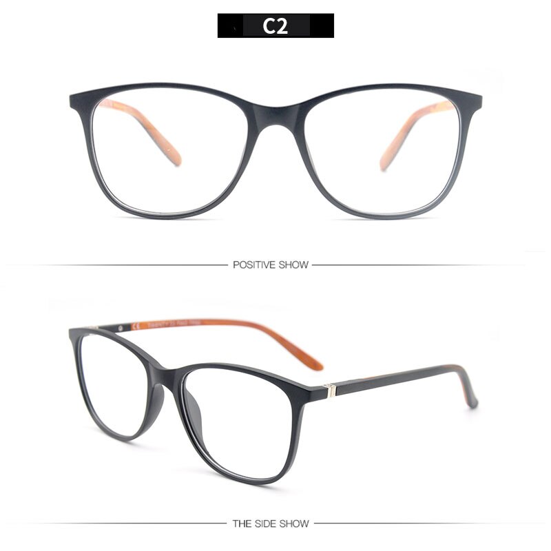 LUCIDIE Ladies Square Glasses Frames for Women TR90 Frame Optical Men Eyewear Computer Glasses