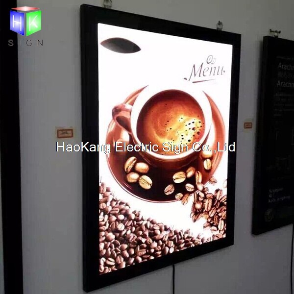A3 Restaurant LED Menu Advertising Backlit Light Box Display