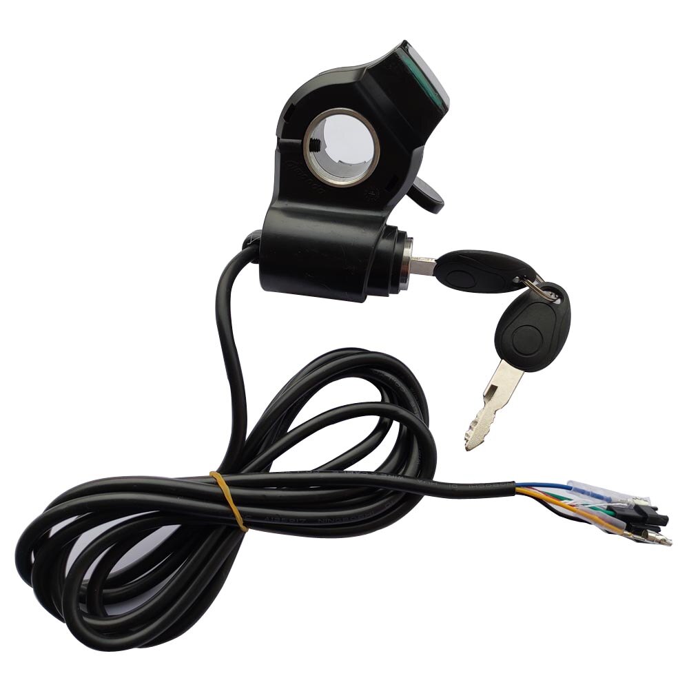 12V 24V 36V 48V 60V 72V Elektrische Fiets Thumb Throttle met key lock LCD display gas voor elektrische fiets/scooter/e-bike
