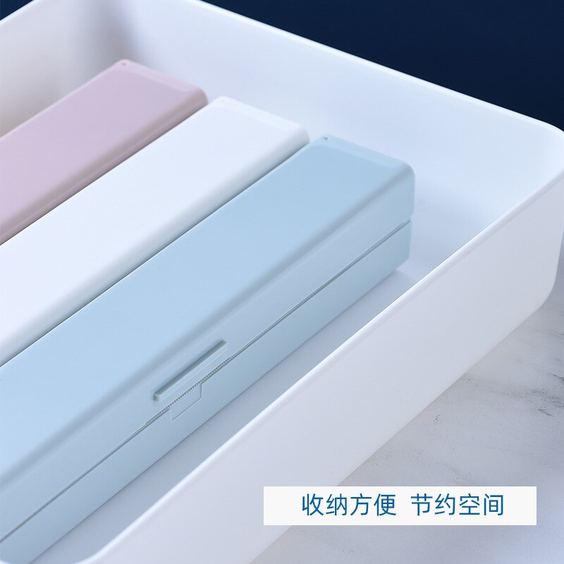 Magnetic Cling Wrap Dispenser Roll Case Plastic Wrap Dispenser Cutter Preservative Film Box Kitchen Accessories