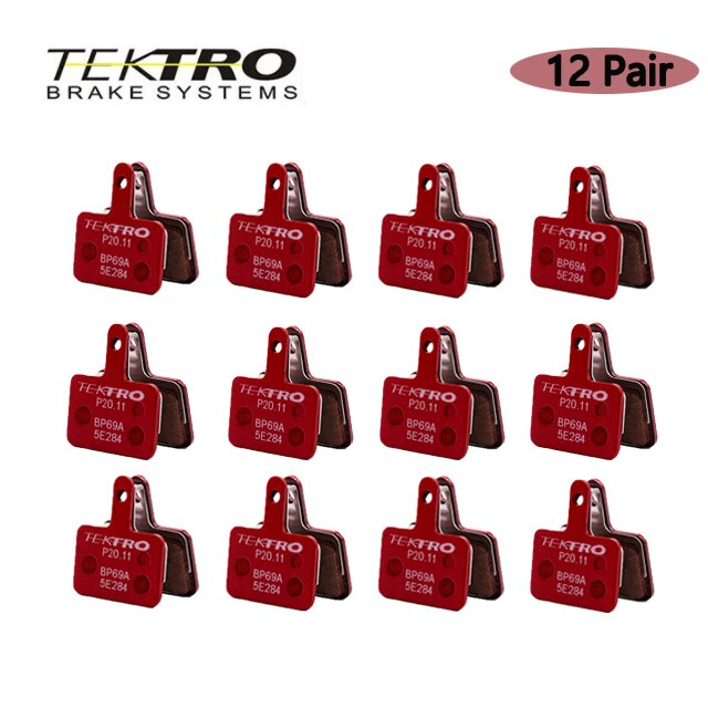 Tektro P20.11 Mtb Fiets Schijfrem Pad Metalen Keramische Pad Voor Shimano M7100 M8100 M9100 M987 M985 M785 M675 M615 m447 M395 M375