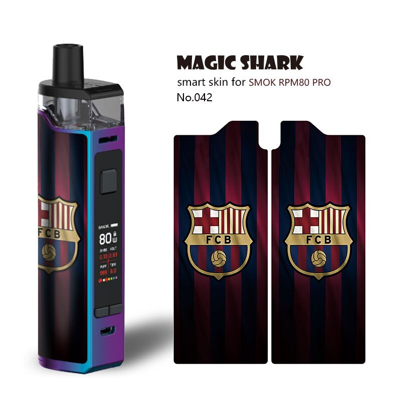 Magic Shark Vendetta Messi Dragon Ball Skull Cover Case Sticker Film for RPM 80 Pro RPM80 Pro