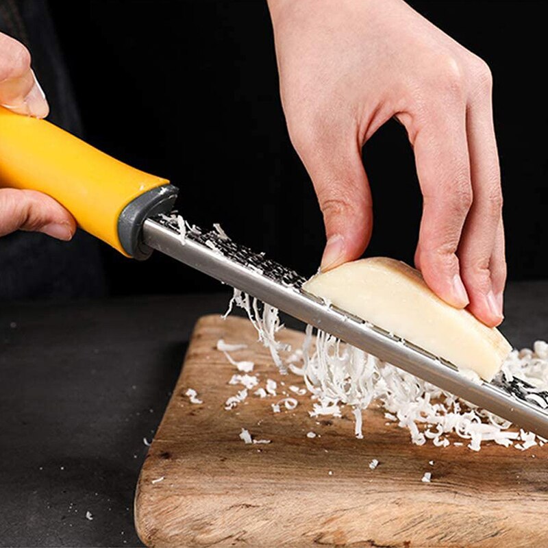 Lemon Zester Cheese Quick Grater Stainless Steel Chocolate Grater Handheld Fruit Peeler Lemon Cheese Planer Kitchen Accessories