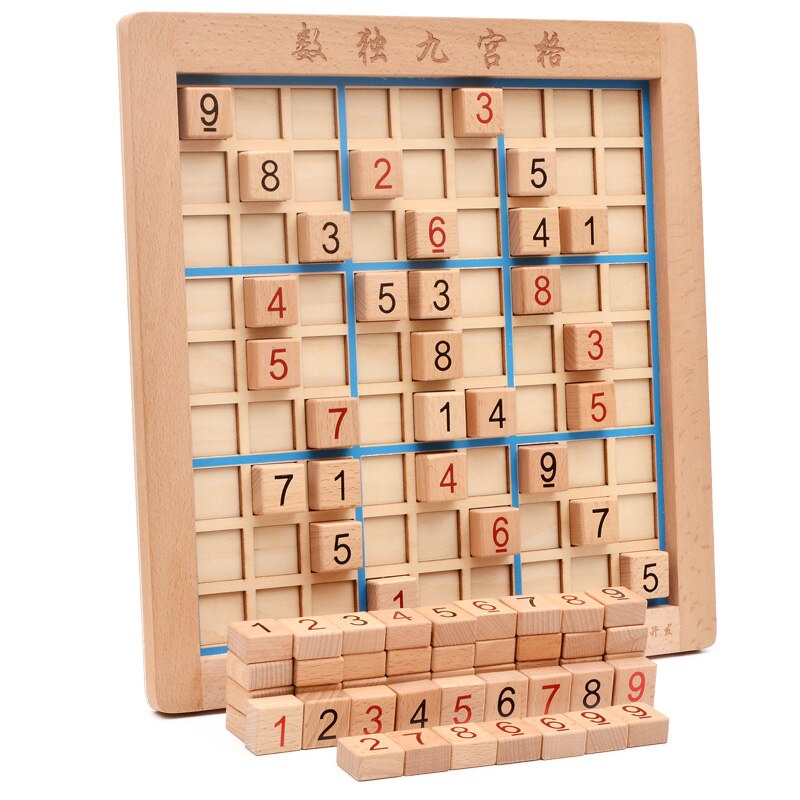 Jiugongge inteligência sudoku jogo de brinquedo educacional das crianças placa inteligente quebra-cabeça jogos brinquedos crianças dd6sd: Style 3