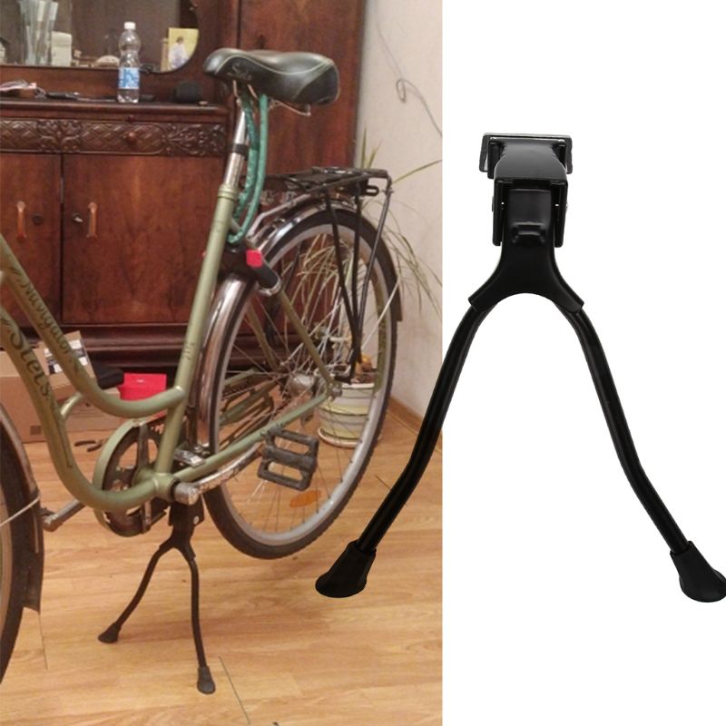 Double jambe vélo vélo béquille Center coup de pied support de vélo pour 26 "et plus pour vélo vélo de route