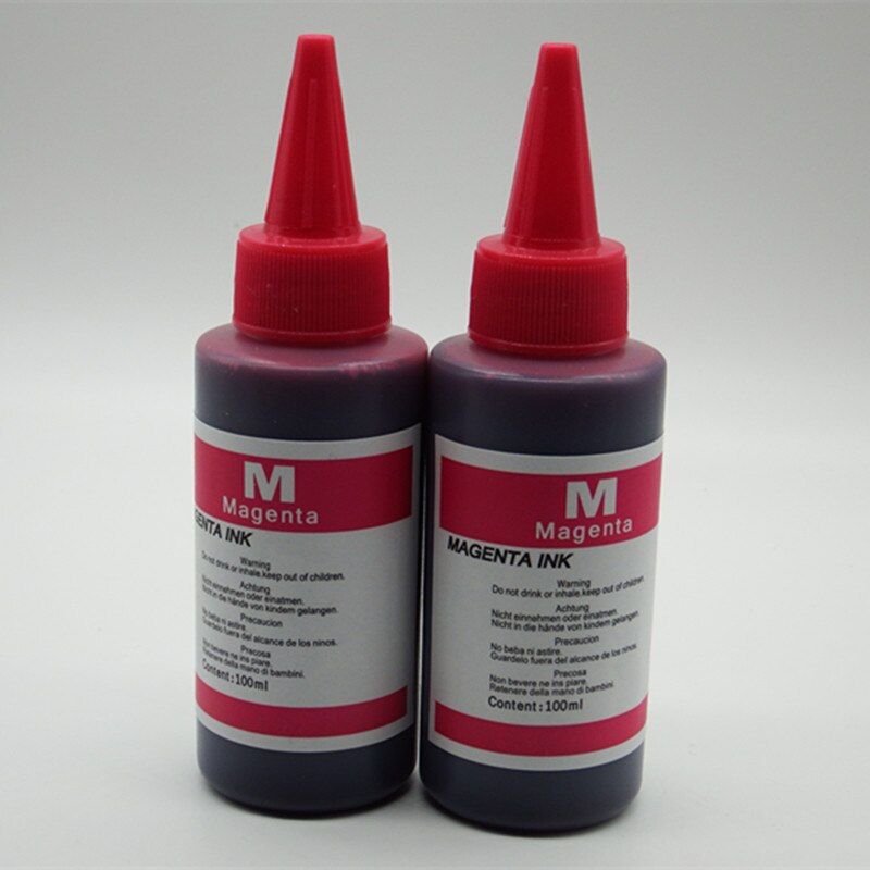 Universele Zwarte Dye Inkt Voor Epson Printers Premium Zwarte Inkt Voor Epson Alle Printer Ciss Gebotteld Inkt Refill Kit: 2M