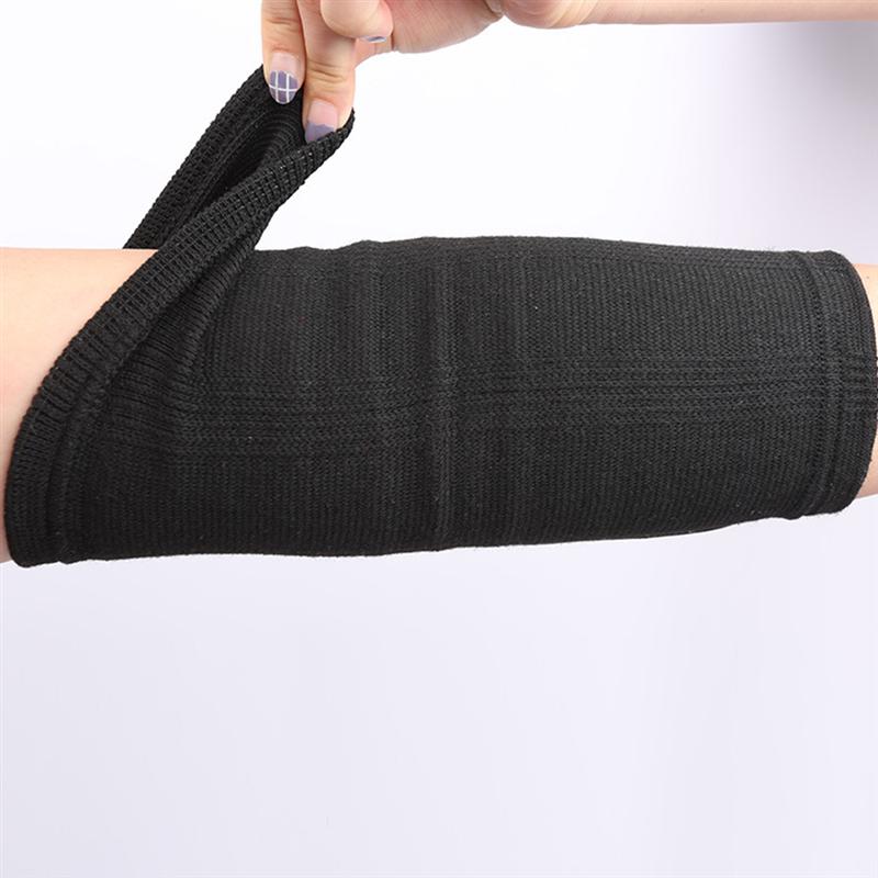 MTB Elbow Pads Guard Bike Cycling Riding Elbow Protection Supportor Skiing Downhill Protective Gears (Black) Only One Product