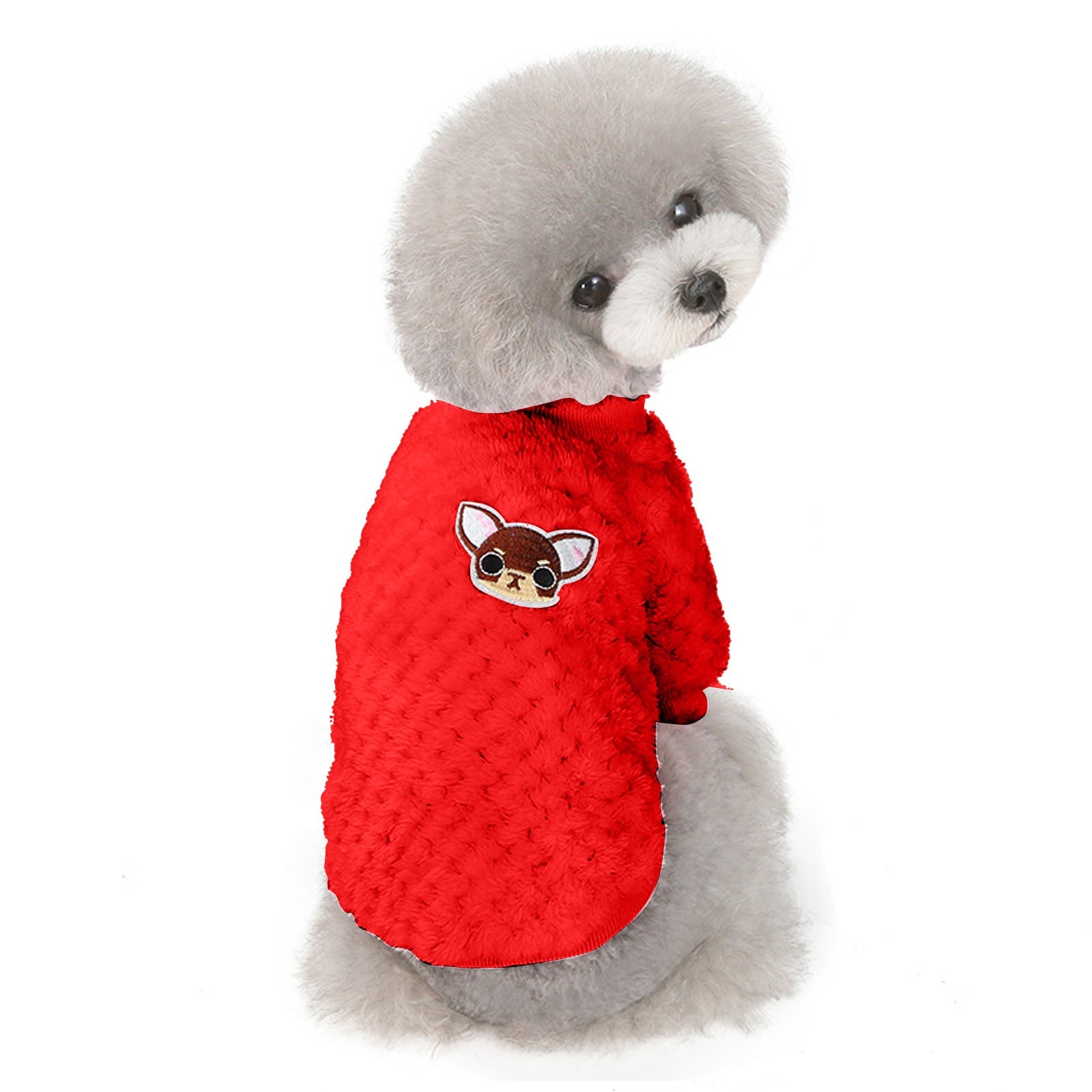 dog clothes trend Product Solid Cartoon Pet Clothes Cat Dog Warm Transfiguration Autumn Winter адзенне сабакі
