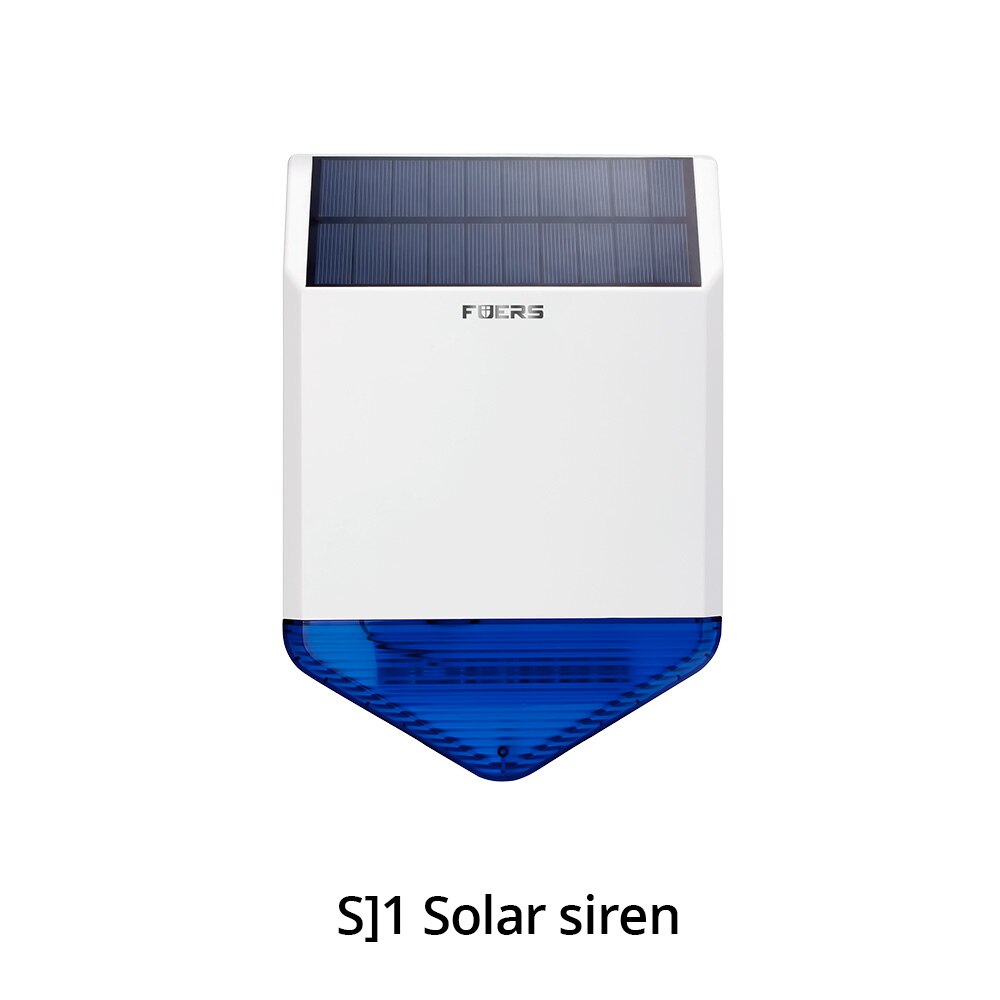Fuers-sistema de alarma inteligente Tuya para el hogar, alarma antirrobo con WIFI, GSM, con pantalla LCD a Color, Sensor de movimiento de seguridad