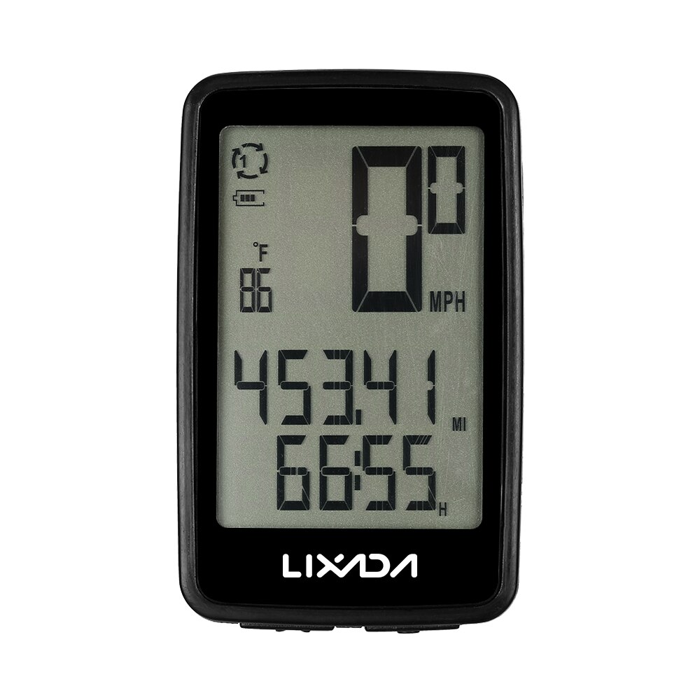 Wireless Bicycle Computer Multifunctional Rainproof Cycling Computer With Backlight LCD Bike Speedometer Odometer Bicicleta