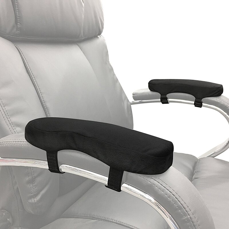 Funda de cojín reposabrazos para silla de oficina, coderas de espuma, almohada para aliviar la presión del antebrazo, cómoda, 1 unidad