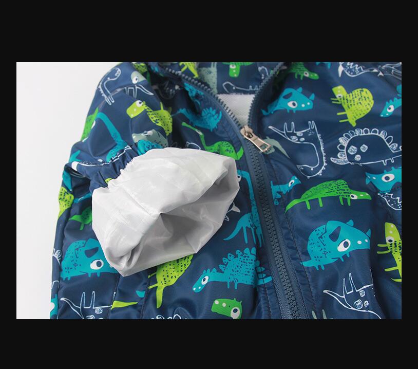 Spring And Autumn Kids Boys' Graffiti Stormsuit Children's Coat