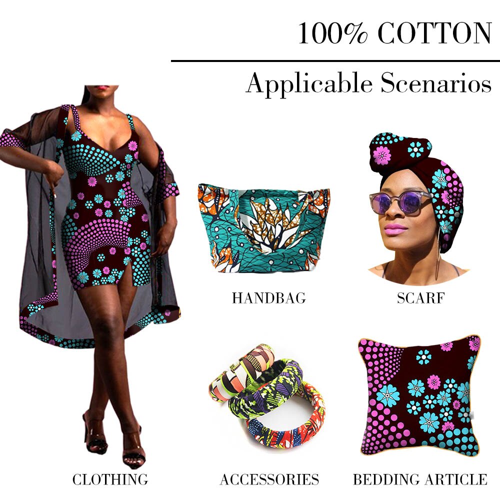 Ankara holenderski nadruk na tkaninie afryka prawdziwa bawełna wygodna w dotyku tkanina woskowa wosk drukuje afryka nie.1