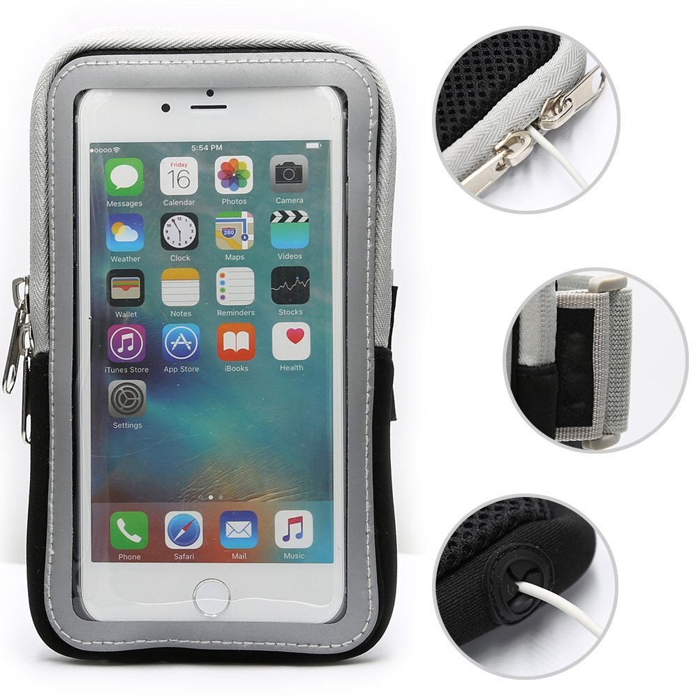 Armband voor iphone  x 8 7 6 6s 8 plus voor iphone xs xs max xr sport hardloophoesje voor samsung galaxy 7 s8 s9 armband